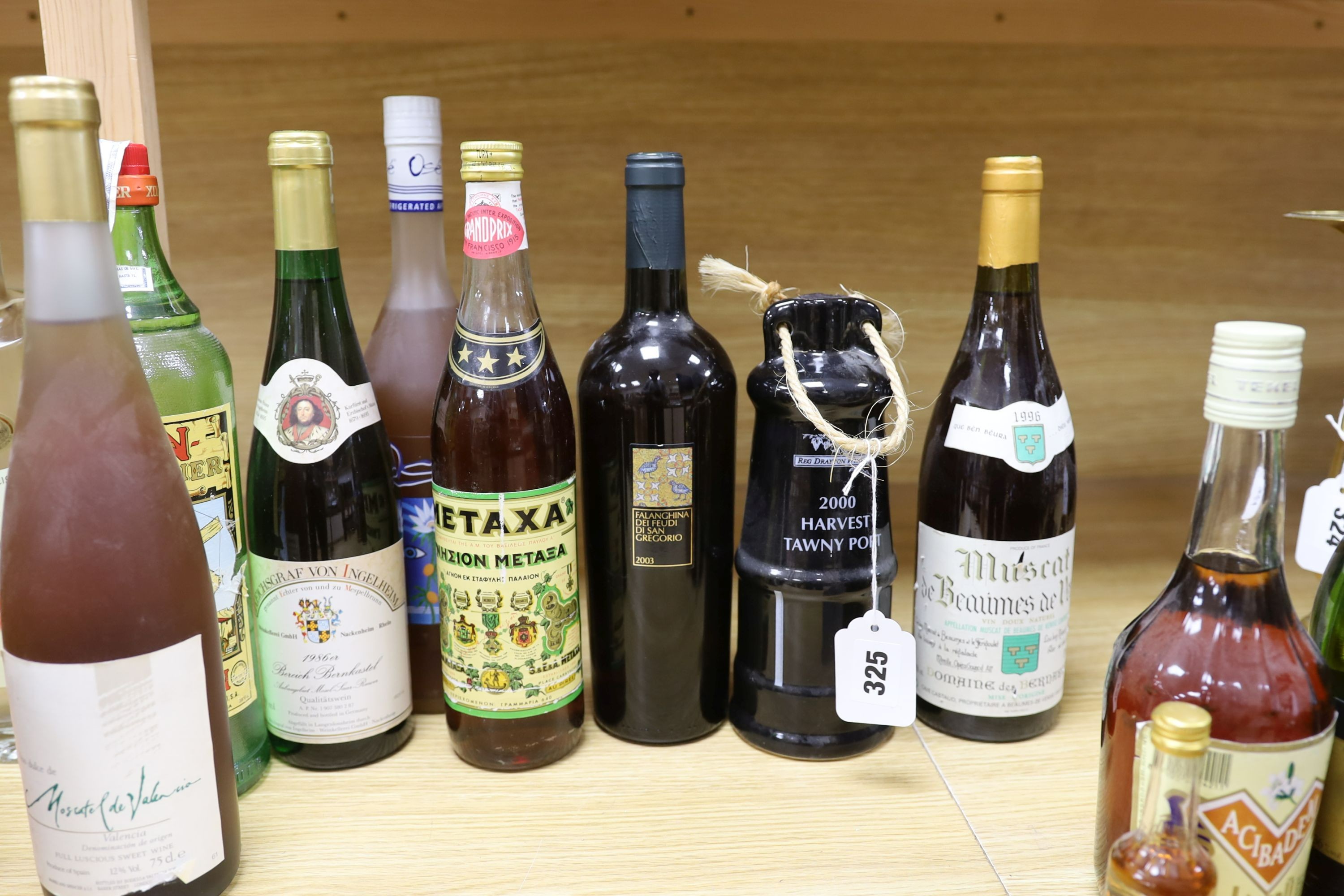 A quantity of various spirits, ports, etc. (21)